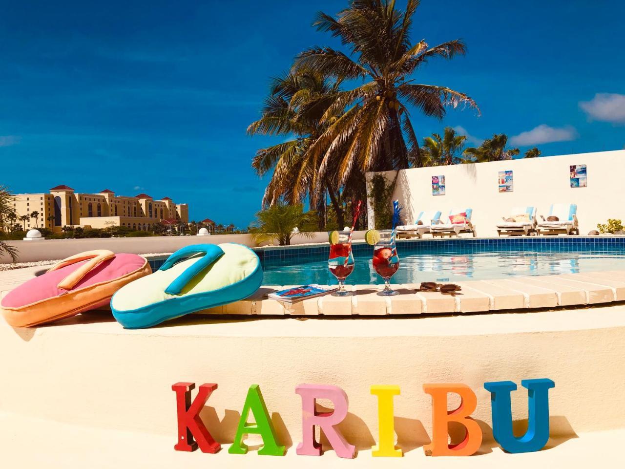 Karibu Aruba Boutique Hotel Palm Beach Zewnętrze zdjęcie